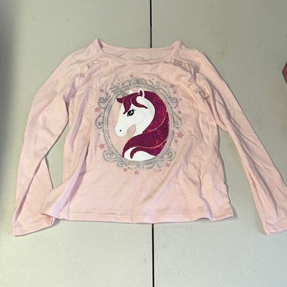 Children’s place sequin unicorn tee - Picture 1 of 1